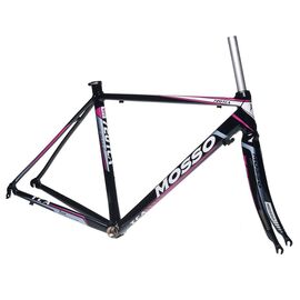 Рама велосипедная MOSSO 720TCA, Вариант УТ-00232871: Размер: 510 мм (Рост: 163-170 см), Цвет: черно-розовый, изображение  - НаВелосипеде.рф