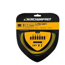 Рубашки и тросики велосипедные Jagwire Pro Shift Kit 1X, переключения, Yellow, PCK557, изображение  - НаВелосипеде.рф