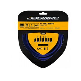Рубашки и тросики велосипедные Jagwire Pro Shift Kit 1X Sid, переключения,  Blue, PCK555, изображение  - НаВелосипеде.рф