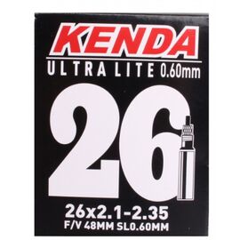 Камера велосипедная Kenda, 26", 26X2.1-2.35, 56/58-559, A/V, 511306, изображение  - НаВелосипеде.рф