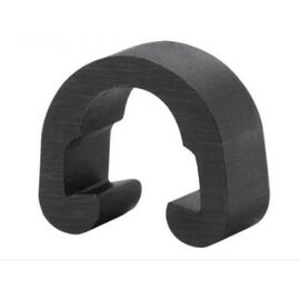 Держатель для троса и рубашки ELVEDES, рамный, пластик, в комплекте 50 штук, черный, ELV2015142, изображение  - НаВелосипеде.рф