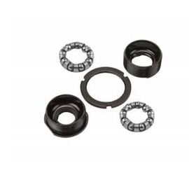Чашки каретки Stels, со стопорным кольцом, черный, детали каретки FP-B602, 160070, LU086427, изображение  - НаВелосипеде.рф