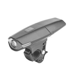 Фонарь велосипедный Jing Yi JY-187, передний, черный, 1LED, 560091, LU059254, изображение  - НаВелосипеде.рф