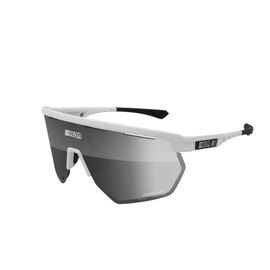 Очки велосипедные SCICON Aerowing Multimirror, Silver +Rain Clear /White gloss, EY26080802, изображение  - НаВелосипеде.рф