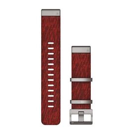 Ремешок для смарт-часов Garmin QuickFit, 22 мм, для MARQ, Jacquard Weave Nylon Strap, Red, 010-12738-22, изображение  - НаВелосипеде.рф