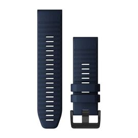 Ремешок сменный для смарт-часов Garmin QuickFit Watch Bands, 26 мм, Silicone, Captain Blue, 010-12864-22, изображение  - НаВелосипеде.рф