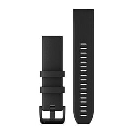 Ремешок для смарт-часов Garmin Replacement Band, для fēnix, Approach S62, Black w/Black SS, 010-12901-00, изображение  - НаВелосипеде.рф