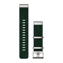 Ремешок для смарт-часов Garmin QuickFit Watch Bands, 22 мм, Jacquard-weave Nylon Band, Pine Green,  010-13008-00, изображение  - НаВелосипеде.рф