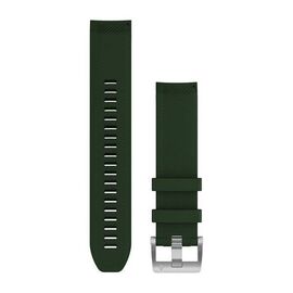 Ремешок для смарт-часов Garmin QuickFit Silicone Band, 22 мм, для MARQ, Pine Green, 010-13008-01, изображение  - НаВелосипеде.рф