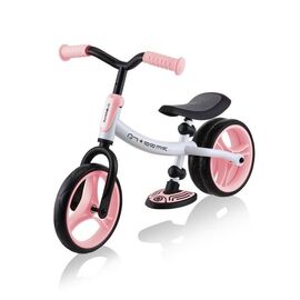 Беговел Globber GO BIKE DUO, 8,5", бело-розовый, 614-210, изображение  - НаВелосипеде.рф