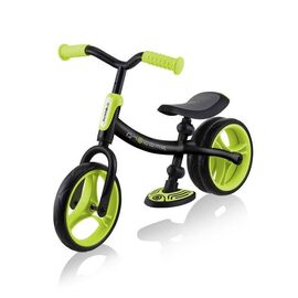 Беговел Globber GO BIKE DUO, 8,5", черно-зеленый, 614-106, изображение  - НаВелосипеде.рф