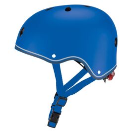Шлем велосипедный Globber PRIMO LIGHTS, детский, синий, Вариант УТ-00238829: Размер: XS/S (48-53CM), изображение  - НаВелосипеде.рф