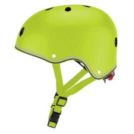 Шлем велосипедный Globber PRIMO LIGHTS, детский, зеленый, Вариант УТ-00238832: Размер: XS/S (48-53CM), изображение  - НаВелосипеде.рф