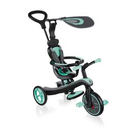 Беговел-трансформер Globber TRIKE EXPLORER (4 IN 1), мятный, 2020, 632-206, изображение  - НаВелосипеде.рф