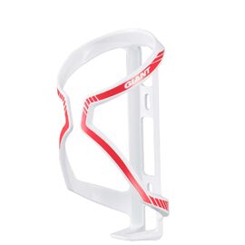 Флягодержатель велосипедный Giant AIRWAY SPORT, для рамы, белый/глянцевый красный, 490000090, изображение  - НаВелосипеде.рф