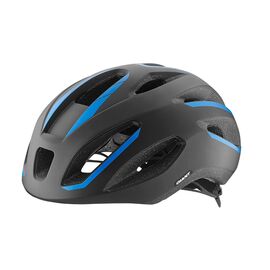 Шлем велосипедный GIANT STRIVE, матовый черный/синий, 800001060, Вариант УТ-00244626: Размер: L (59-63 см), изображение  - НаВелосипеде.рф
