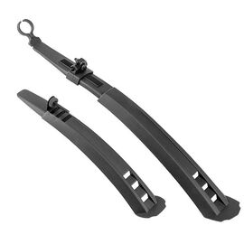 Крылья велосипедные Forward, 24"- 26", удлиненные, пластик, черный, RSWFI175XGNB020, изображение  - НаВелосипеде.рф