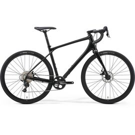 Циклокроссовый велосипед Merida Silex 300 700С 2021, Вариант УТ-00238034: Рама: XL(56cm) (Рост: >193 см), Цвет:  GlossyBlack/MattBlack, изображение  - НаВелосипеде.рф
