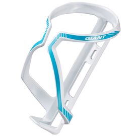 Флягодержатель велосипедный Giant AIRWAY SPORT, для рамы, белый/глянцевый синий, 490000089, изображение  - НаВелосипеде.рф
