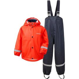 Костюм детский DIDRIKSONS SLASKEMAN KIDS SET, 424 маково-оранжевый, 503423, Вариант УТ-00222318: Размер: 100, изображение  - НаВелосипеде.рф