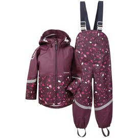 Костюм детский DIDRIKSONS WATERMAN PR KID'S SET 956 камешки на сливовом, 503531, Вариант УТ-00222324: Размер: 100, изображение  - НаВелосипеде.рф