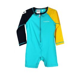 Костюм детский купальный DIDRIKSONS CAY KIDS SWIMMING SUIT, 231 бирюзовый, 503646, Вариант УТ-00222278: Размер: 100, изображение  - НаВелосипеде.рф