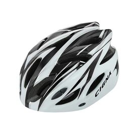 Шлем велосипедный CIGNA WT-012, чёрный/белый, Вариант УТ-00243177: Размер: 57-62 см, изображение  - НаВелосипеде.рф