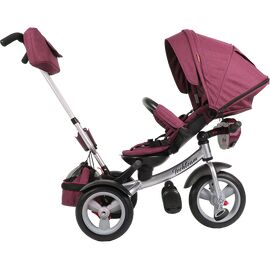 Детский велосипед-коляска Tech Team Luxury 10/12", NP001212, Вариант УТ-00245130: Возраст: 12 месяцев-4 года, цвет: голубой, изображение  - НаВелосипеде.рф