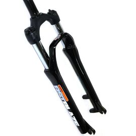 Вилка велосипедная RST BLAZE MLC 27,5", пружина, механическая блокировка, 100 mm, черная, 2.51 кг, изображение  - НаВелосипеде.рф