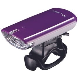 Фара велосипедная D-LIGHT CG-120P, передняя, фиолетовый, 3092, изображение  - НаВелосипеде.рф