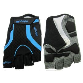 Перчатки велосипедные ODINN, летние,  с короткими пальцами, синий, 5004M-bl, Вариант УТ-00241991: Размер: L, изображение  - НаВелосипеде.рф