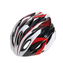 Шлем велосипедный Cigna WT-012, чёрный/красный/белый, Вариант УТ-00242047: Размер: 57-62 см., изображение  - НаВелосипеде.рф