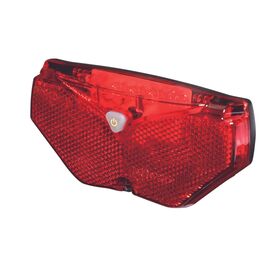 Фонарь велосипедный D-LIGHT CG-409R1, задний, 5 светодиодов, отражатель, на багажник, 3056, изображение  - НаВелосипеде.рф