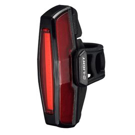Фонарь велосипедный D-LIGHT CG-420R1-Black, задний, габаритный, суперяркий, корпус черный, 3094, изображение  - НаВелосипеде.рф