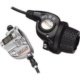 Шифтер для велосипеда Shimano Nexus 3S35E 3 ск с bell crank 3, оплетка, 2170мм ASL3S35E217LS, изображение  - НаВелосипеде.рф