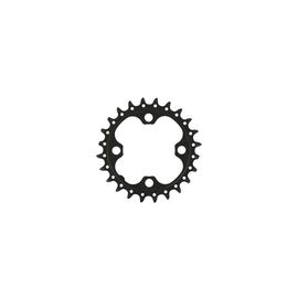 Звезда передняя SHIMANO FC-M660-10, 24T, цвет черный Y1LU24000, изображение  - НаВелосипеде.рф