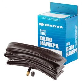 Камера для велосипеда Vinca Sport, высокроэластичная бутиловая резина, авто нипель, 12*1.75/1.95, изображение  - НаВелосипеде.рф