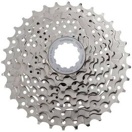 Кассета велосипедная Shimano HG50, 8 скоростей, 11-30, никелированная ECSHG508130P, изображение  - НаВелосипеде.рф