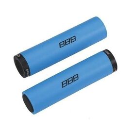 Грипсы велосипедные BBB StickyFix, 130 mm, силикон, синие, BHG-35, изображение  - НаВелосипеде.рф