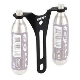 Флягодержатель велосипедный BBB Co2Hold bracket for 2pcs Co2 cartridges, матовый черный, BBC-90, изображение  - НаВелосипеде.рф