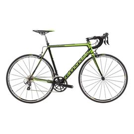 Шоссейный велосипед Cannondale M Supersix EVO Hi-Mod Ultegra 28" 2016, Вариант УТ-00037262: Рама: 54 (163 - 170 см), Цвет: черно-зеленый, изображение  - НаВелосипеде.рф