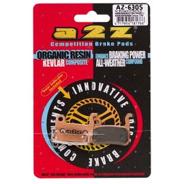 Тормозные колодки A2Z Shimano XTR/XT/SAINT/LX/HONE, золотистый, AZ-630S, изображение  - НаВелосипеде.рф