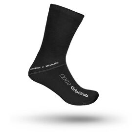 Велоноски GripGrab WindProof Sock, ветро- водозащита, анатомический крой, черный, Вариант УТ-00048489:  Размер S (38-39), изображение  - НаВелосипеде.рф