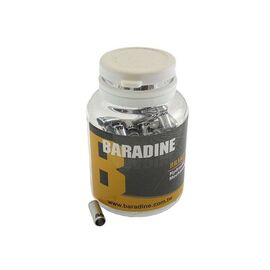 Наконечник оплётки троса переключения Baradine СAPDA01-SI, 1 упаковка - 100 шт, 881660, изображение  - НаВелосипеде.рф