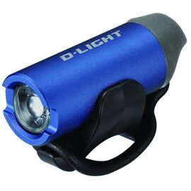 Фонарь велосипедный D-LIGHT с зарядкой от USB CG-123P, синий, 3074, изображение  - НаВелосипеде.рф