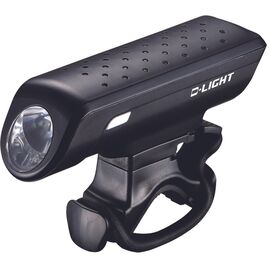 Фара велосипедная D-LIGHT CG-117W, черный, 3009, изображение  - НаВелосипеде.рф