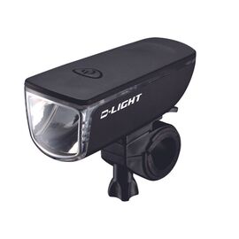 Фара велосипедная D-LIGHT CG-119P, черный, 3006, изображение  - НаВелосипеде.рф