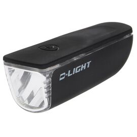Фара велосипедная D-LIGHT CG-119W, черный, 3007, изображение  - НаВелосипеде.рф
