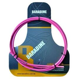 Оплётка троса тормоза BARADINE BH-SD-01-PK, 2,5 м, розовый, 883248, изображение  - НаВелосипеде.рф