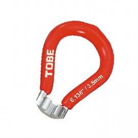 Ключ спицевой TO BE B556060, ниппель 3,5 мм, красный (азиатский), 2064, изображение  - НаВелосипеде.рф